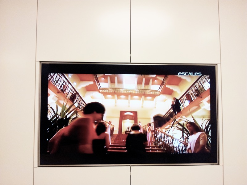 Tv in furniture kitchen, Brussels