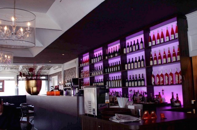 Relighting strips light, bar, Netherlands